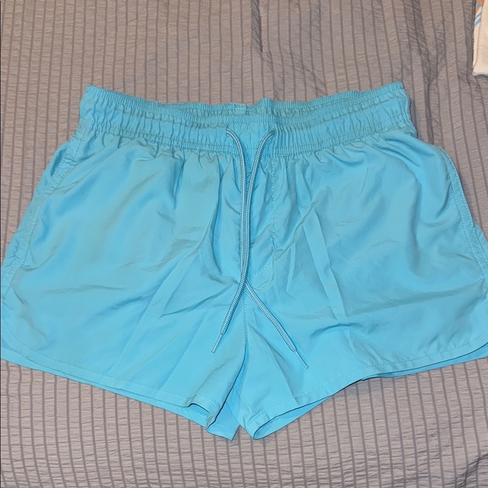Light Blue Swim Shorts